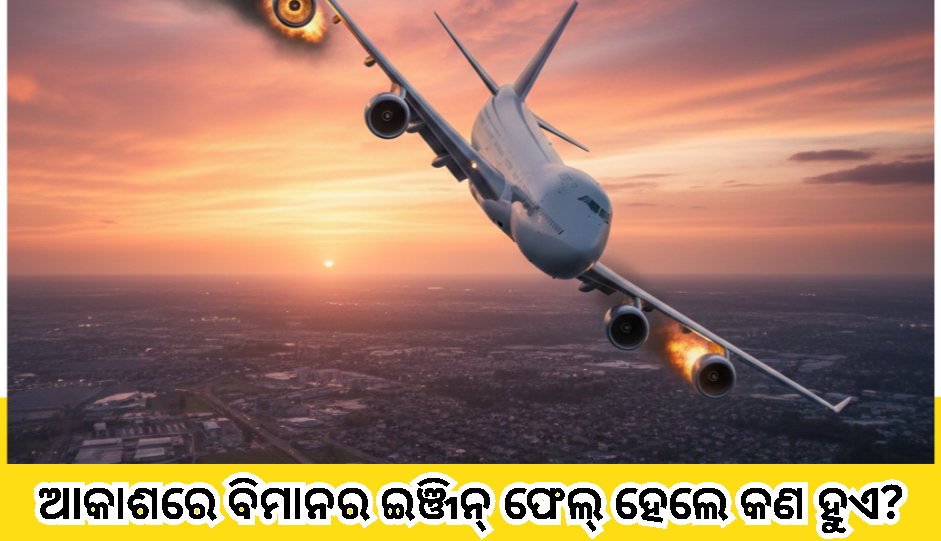 ଆକାଶରେ ବିମାନର ଇଞ୍ଜିନ୍ ଫେଲ୍ ହେଲେ କଣ ହୁଏ?